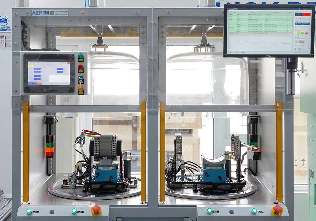 汽車驅(qū)動(dòng)電機(jī)定子測(cè)試系統(tǒng)應(yīng)用現(xiàn)場(chǎng)—AIP艾普