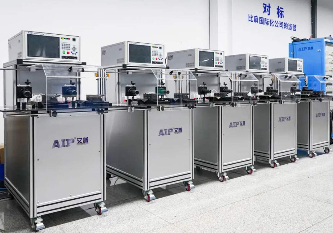 水泵電機定子測試設備應用現(xiàn)場-AIP艾普